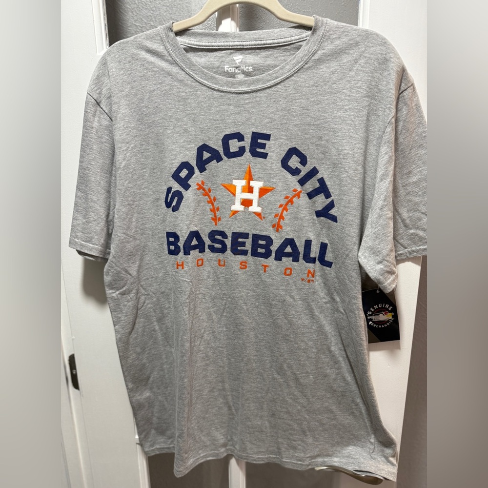NWT Fanatics Houston Astros Space City Baseball T-Shirt - Picture 2 of 5